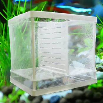 

Aquarium Fish Tank Guppy Breeding Breeder Baby/Fry Net Trap Box Hatchery