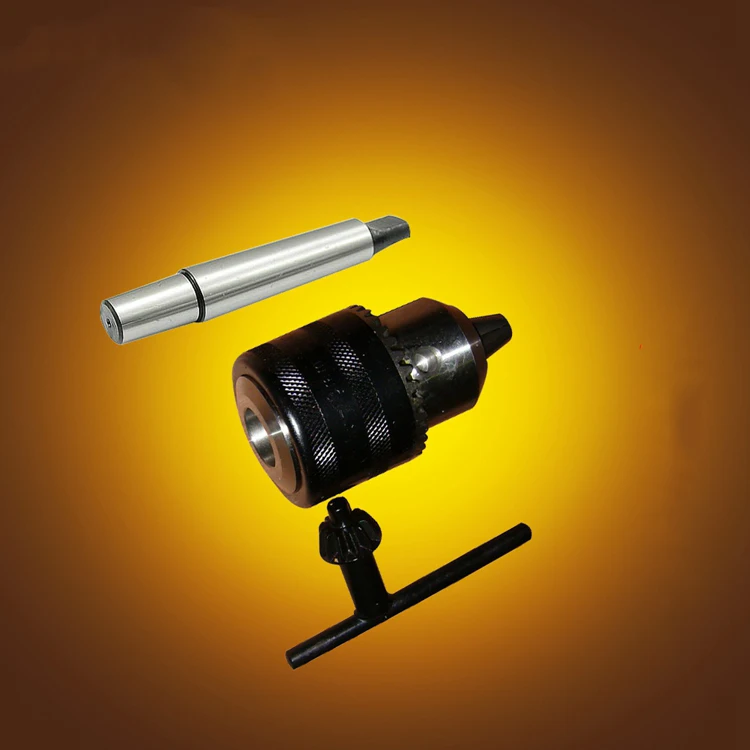 MT2 drill chuck, woodworking lathe tailstock, bead center positioning hole