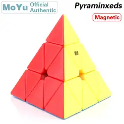 MoYu Магнитный 3x3x3 Pyraminxeds волшебный куб 3x3 Пирамида профессиональная головоломка с быстрым кубом фиджет-антистресс игрушки для детей