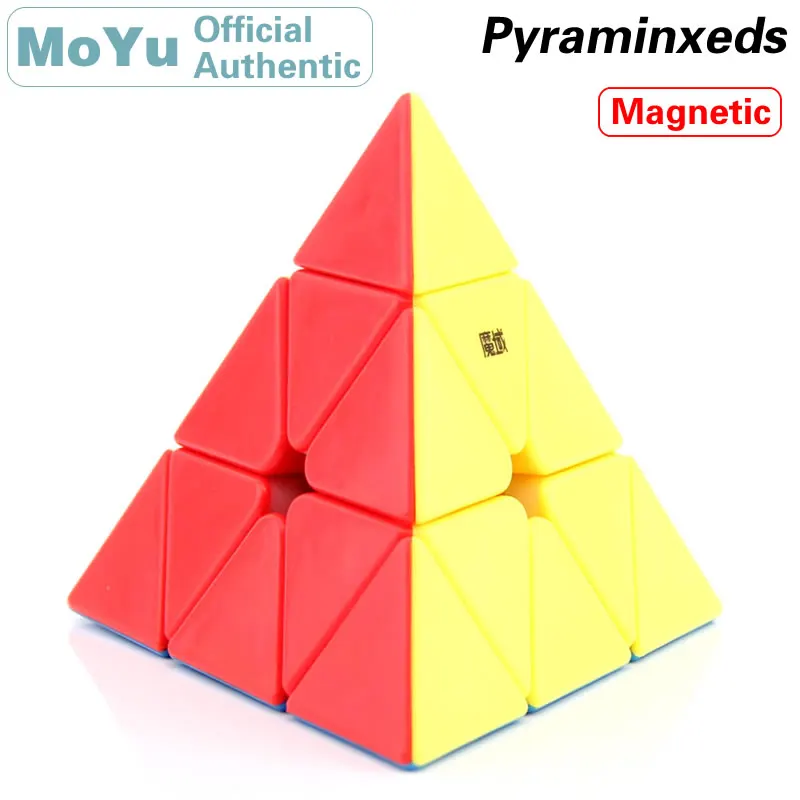 

MoYu Magnetic 3x3x3 Pyraminxeds Magic Cube 3x3 Pyramid Professional Speed Cube Puzzle Antistress Fidget Toys For Children