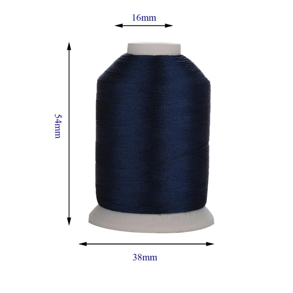 Polyester Embroidery Machine Threads 60 Thread Weight for sale