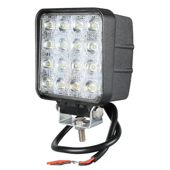 

16LED LED Work Light Bar Off-Road 48W 4Inch Fog Lamp 53MM 10-30V Anti-collision 4800LM