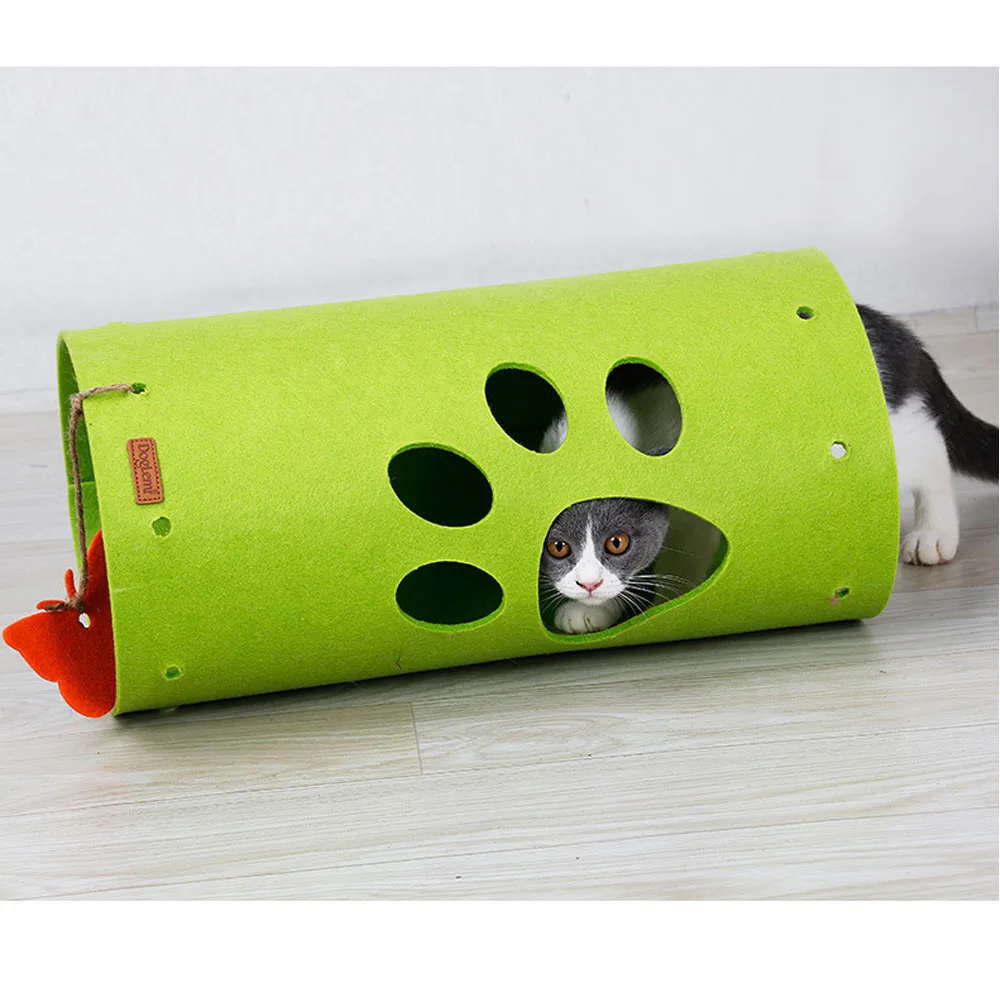 

DIY cat tunnel Cat products cat toys playing channel rolling dragon puzzle cat toys pet Accessories Toys For Cat