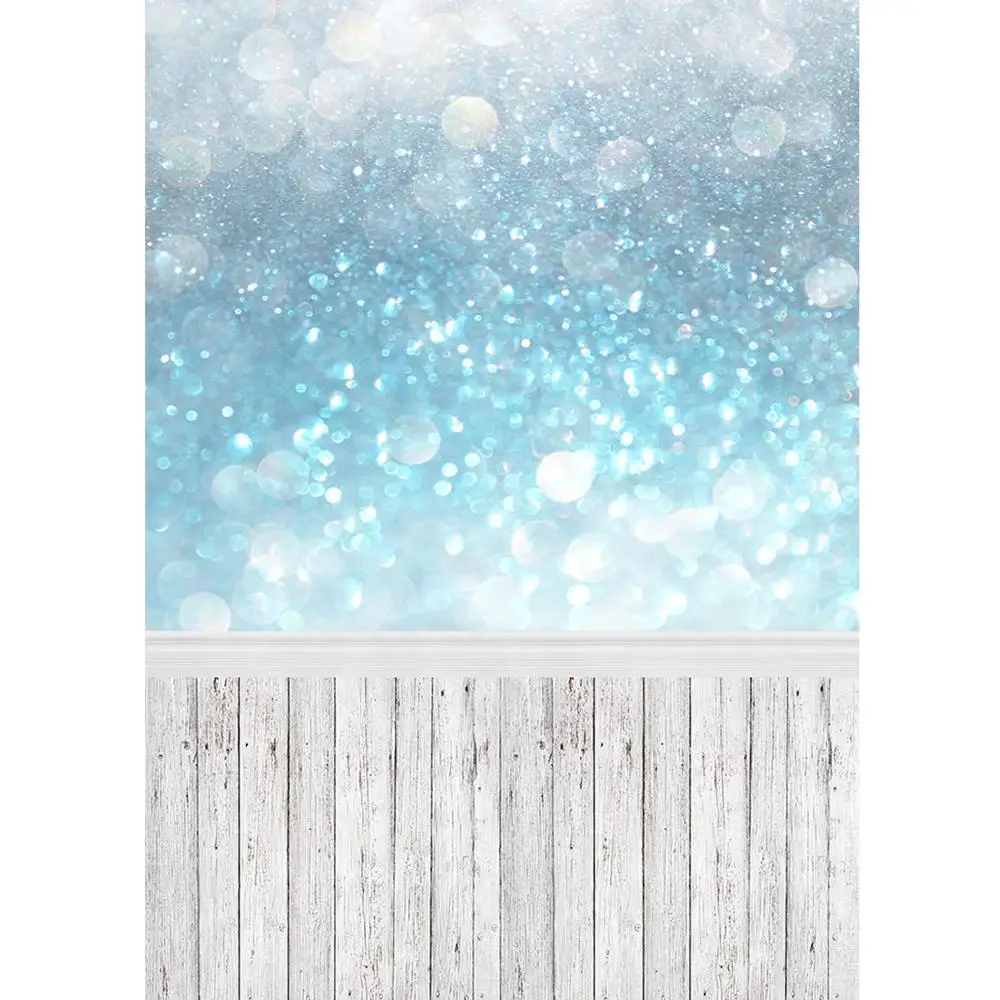 Фоновые фотографии боке белый деревянный пол фон для фотостудии дети ребенок душ фотосессия Фотофон на заказ