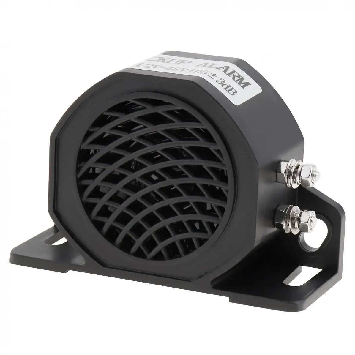 12 V-48 V 105dB черный Резервное копирование звуковой сигнал Динамик обратный аксессуары авто Предупреждение Водонепроницаемый подходит для мотоциклов и автомобилей