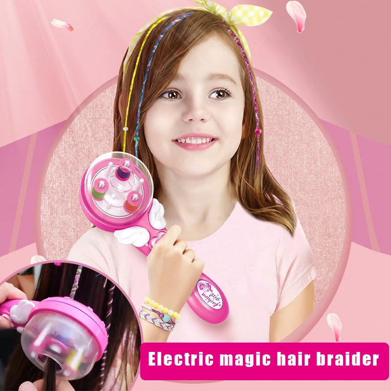 Newly Automatic Hair Braider Electric Hairstyle Braid Kit DIY Hair Styling Tool Novelty Gift for Teen Girl
