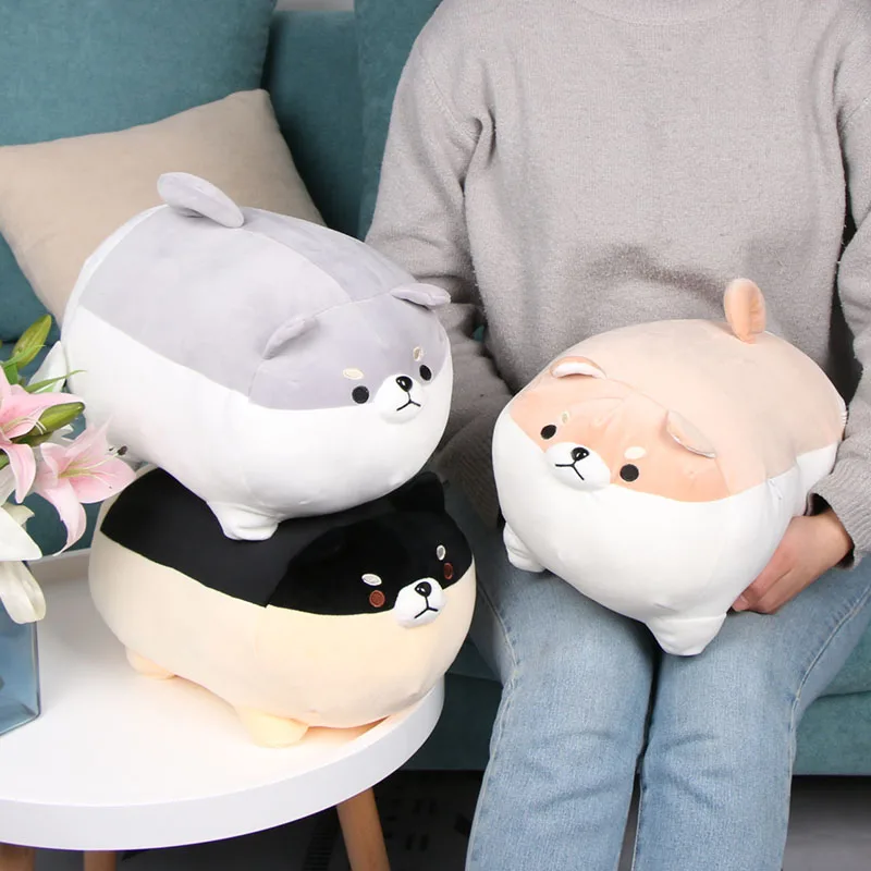 Kissen Polster Shiba Anime Inu Hund Plüschpuppe Weich Ausgestopft Tier Spielzeug