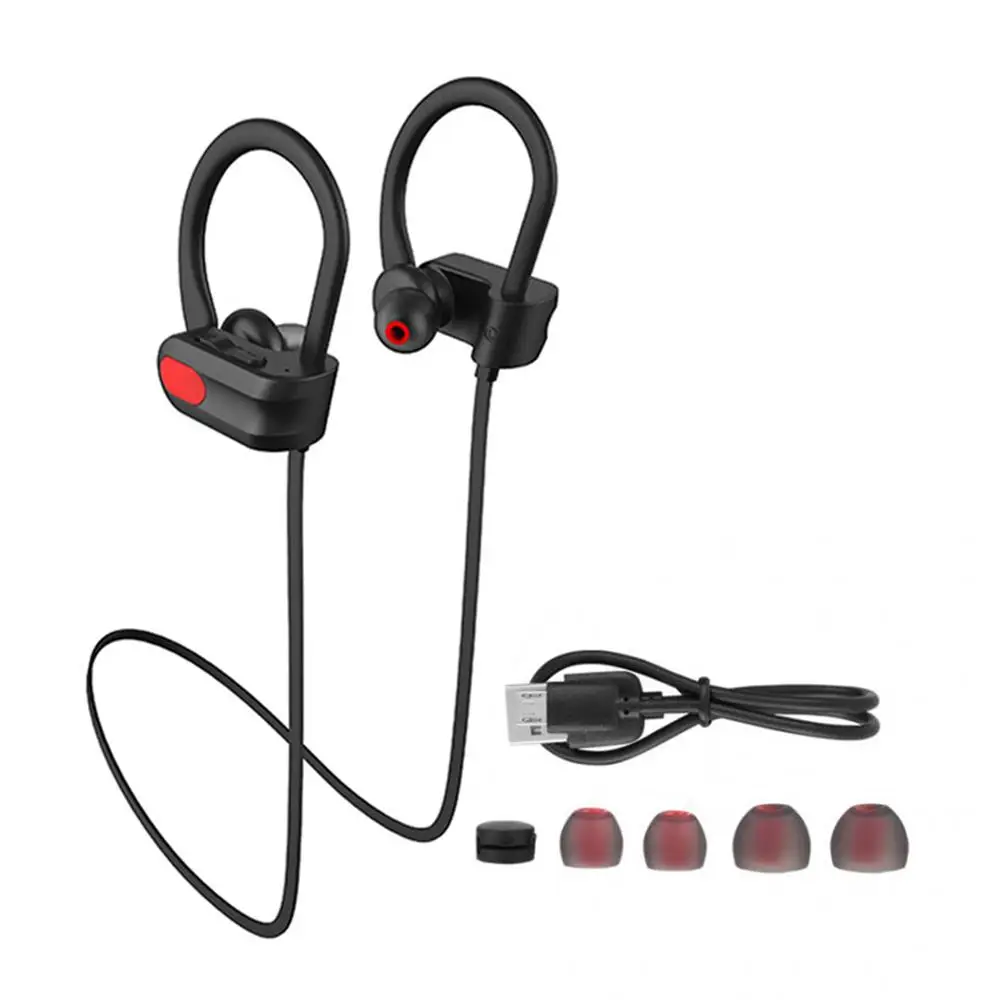 JLA6 Sports Earphone Bluetooth Wireless Earphone Waterproof Stereo Bass Double Ears Headset