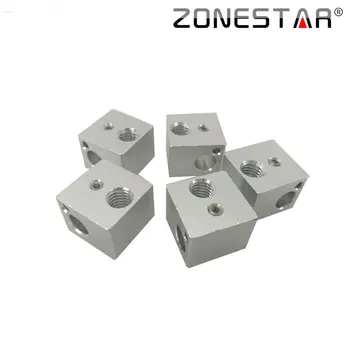 

5 PCS/lot 3D Printer Heating Block Rperap DIY Kit Parts 3D printer parts Volcano hot end heater heating block
