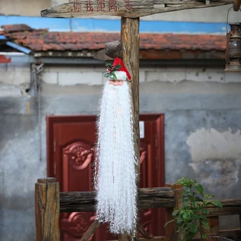 

Christmas Decoration Light Glowing Long Beard Pendant Ornament New Year Gifts Christmas Tree Decorations Navidad Christmas Stuff