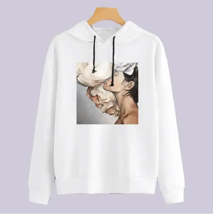Women Hoodies Fashion Printed Hoodies Long Sleeve Hooded Sweatshirts Feather art photo Hot Sale Casual Trendy Streetwear Hoodies