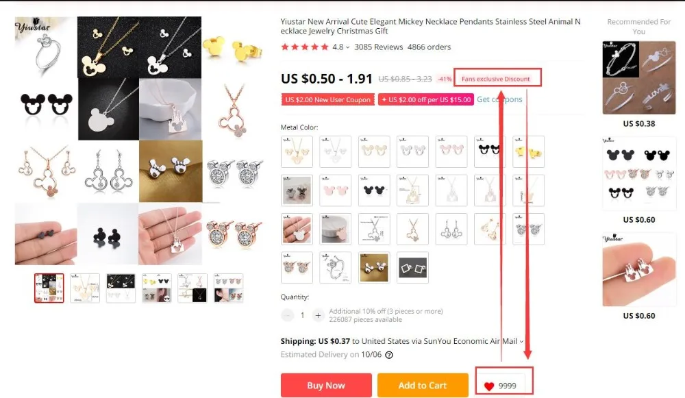 Yiustar Минни Микки серьги-гвоздики ювелирные изделия маленькие мышки серьги для женщин и детей пирсинг ушей Aniaml милые серьги модные подарки