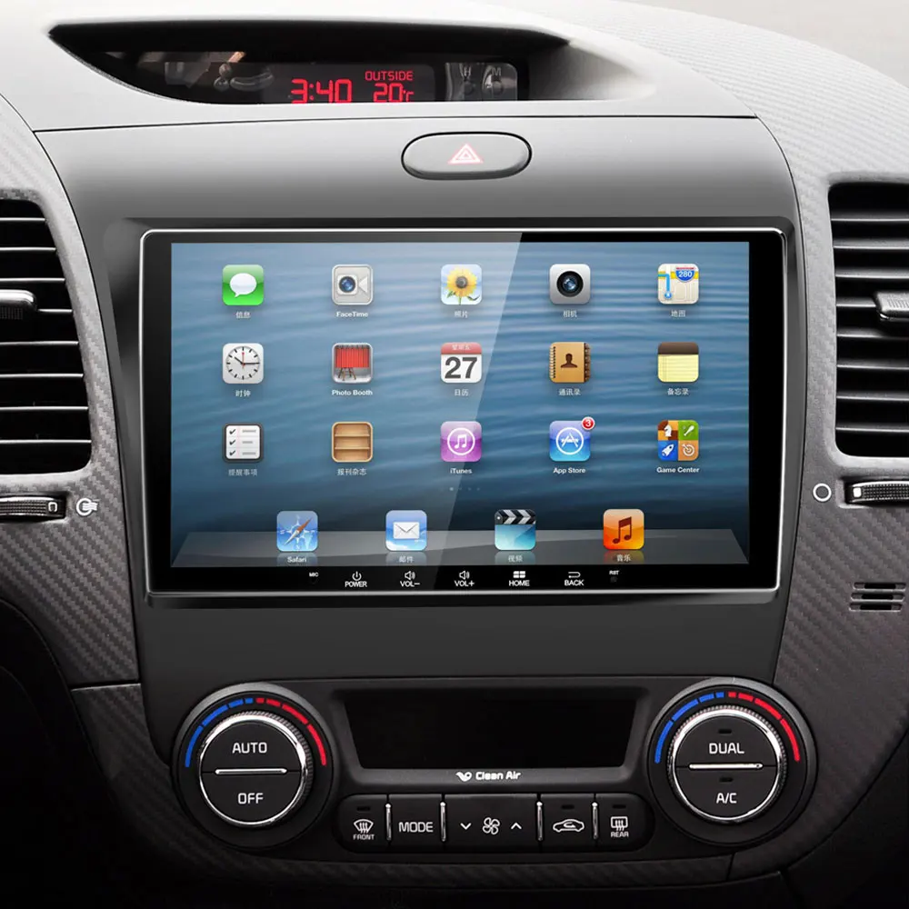 Flash Deal Car DVD Player Touch Screen Stereo with Display Truck GPS Navigation System Auto Radio 2 Din Rear View Camera Monitor for Kia K3 3