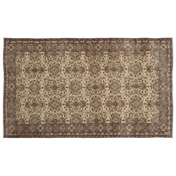 

Handmade Natural Vintage Turkish Area Rug 167x279 Cm-5'6''X9'2''