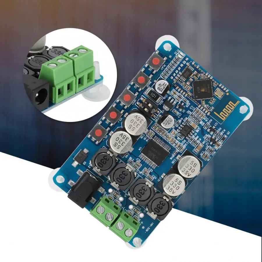TDA7492P Плата усилителя совместима с Bluetooth аудио приемник Цифровой модуль HW-339B Плата усилителя