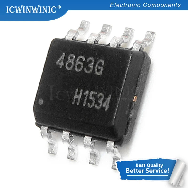 10PCS TDA4863 2 SOP 8 4863 2 SOP8 TDA4863 SOP TDA4863G TDA4863 2G 4863G ...