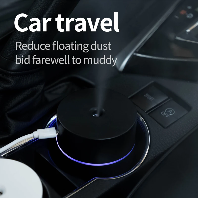 300ml USB Auto Mini Humidifier Desktop Mute Car Office Moisturizing Mute Nano Fine Large Capacity Car Air Humidifier,air humidifier