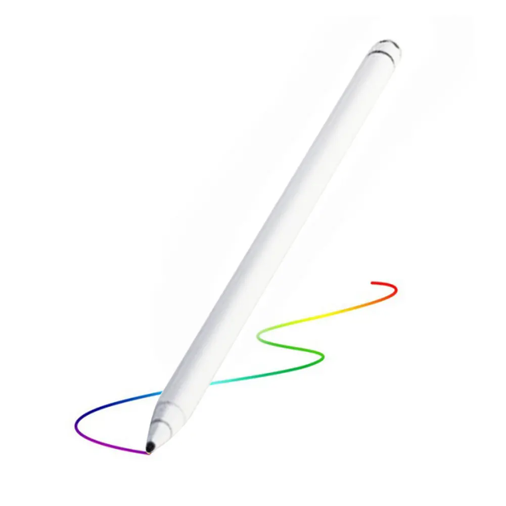 Художественный сенсорный экран Высокочувствительный игровой мягкий наконечник уменьшает отпечатки пальцев емкостная ручка проводящий стилус портативный Рисунок Металл