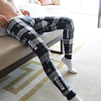 

Men thermal underwear men's long johns men autumn winter underwear thicken warm plus velvet underwear men comfortable leggings