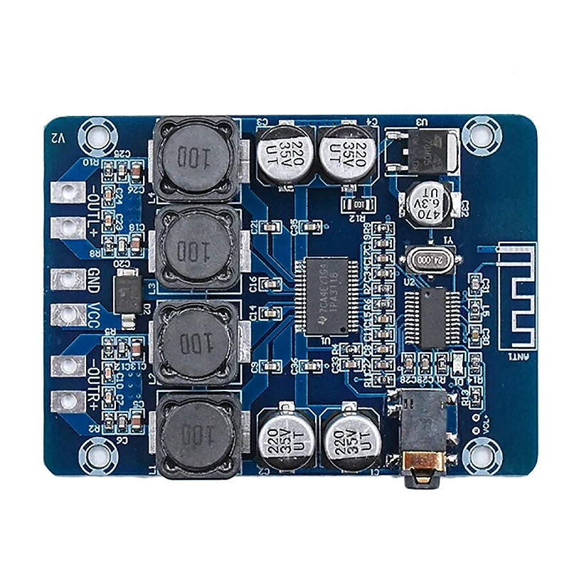 XH M314 TPA3118 2X45W 12V 24V стерео o Bluetooth цифровой Мощность Плата усилителя