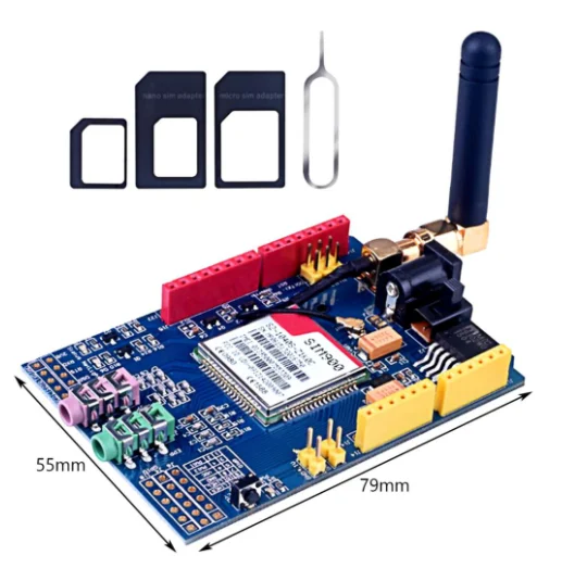 Sim900 gprs/gsm placa de desenvolvimento escudo quad-band módulo para arduino compatível