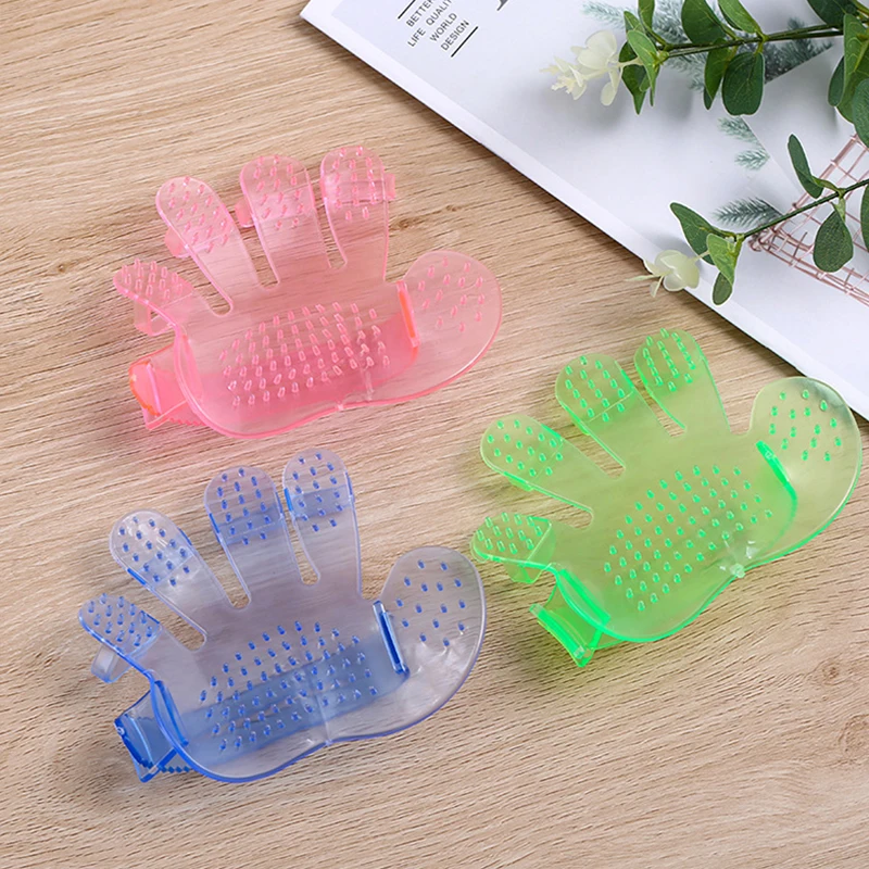 Cat Grooming Glove Comb For Dogs Hair Remover Pet Products Brush Rubber Goods Care Carding Mittens Silicone Animal Wool Massage