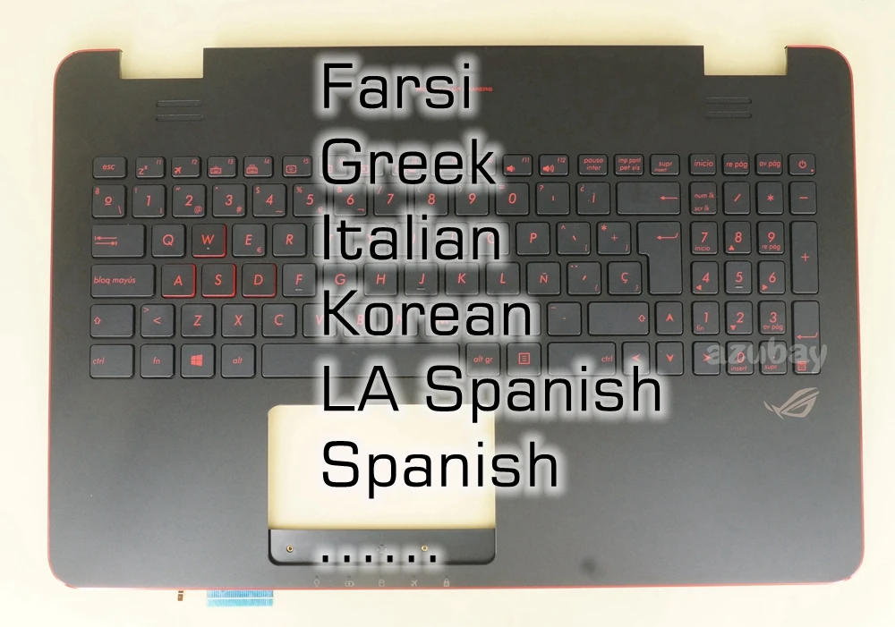 Чехол для ASUS GL551 GL551JK GL551JM GL551JW GL551JX GL551vw с красной подсветкой | Компьютеры и офис