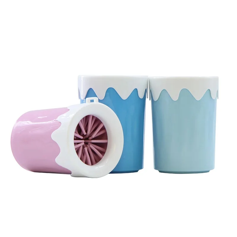 

Pet Dogs Cats Feet Wash Cleaning Cup Soft Silicone Cat Dog Puppy KittenPaw Feet Massage Washer Brush Pet Cup Pet Supply Product