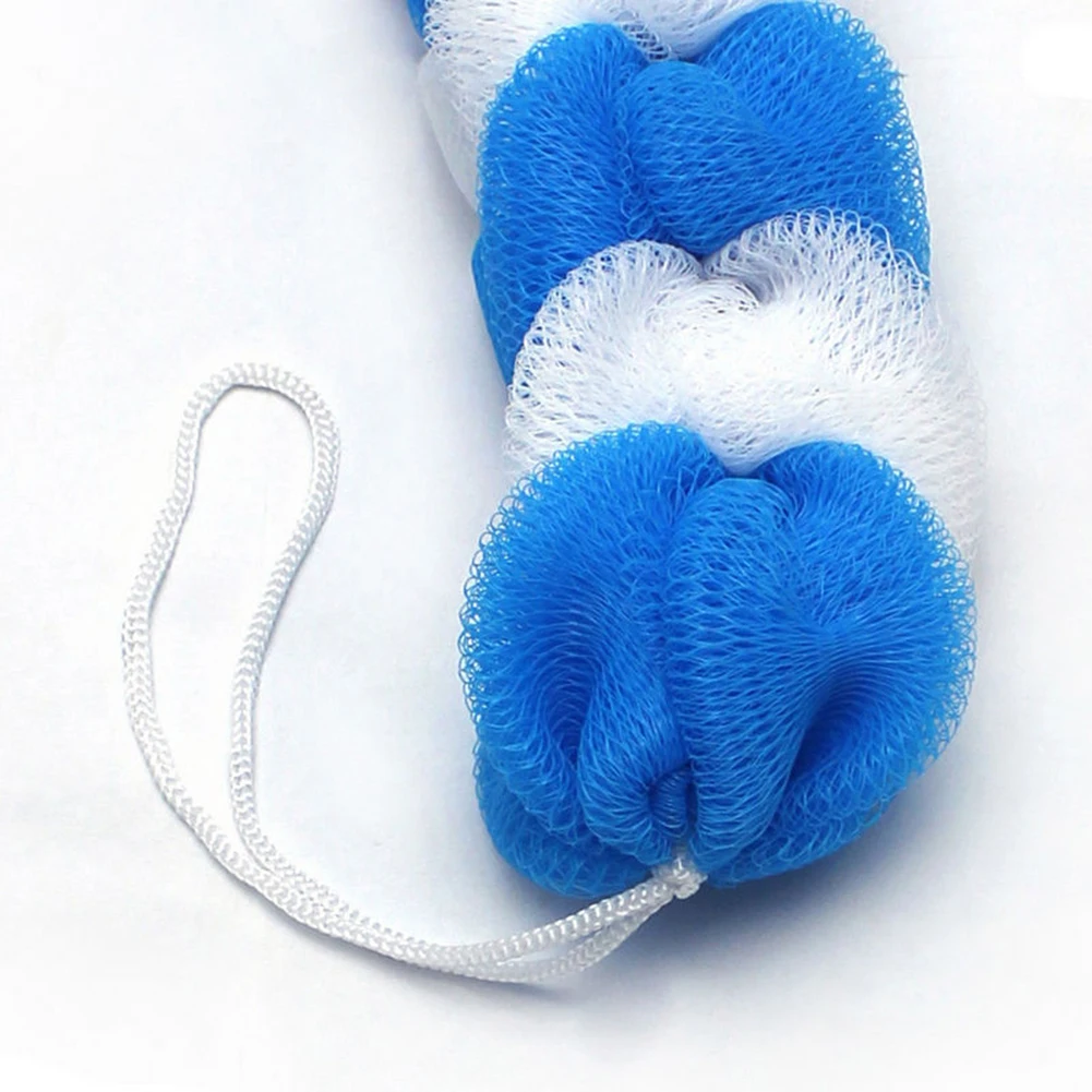 Soft Back Strap Bath Scrubber Rich Bubbles Body Brush 23 Soft Back Strap Bath Scrubber Rich Bubbles Body Brush