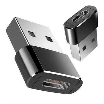 Adaptador USB OTG macho a tipo C hembra, convertidor de Cable tipo C para Nexus 5x6p Oneplus 3 2 USB-C, cargador de datos 1