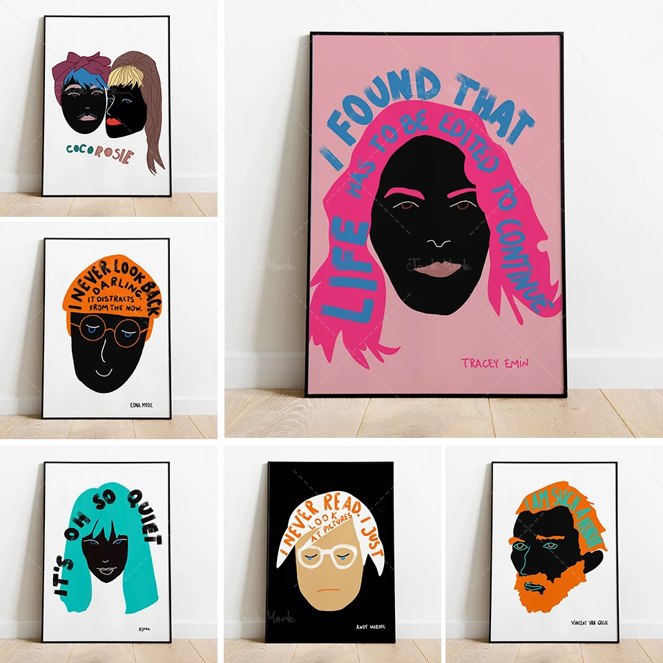 Impression De Citation D Andy Warhol Affiche D Authenticite Art Imprimable Impression D Art Scandi Illustration De Citation Aliexpress