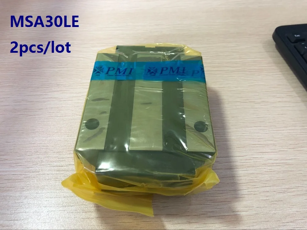 2 шт./лот Тайвань PMI MSA30LE-N MSA30LESSFCN линейный направляющий слайд блок каретки для CO2 лазерная машина MSA30LE