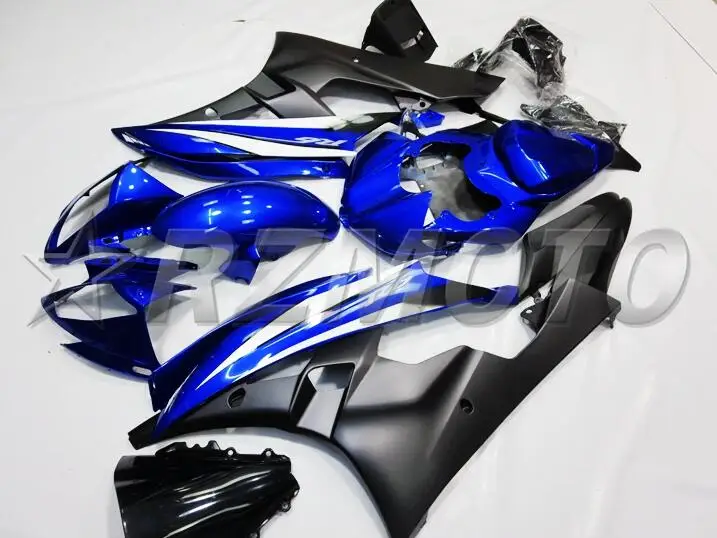 4 подарка ABS полный обтекатель наборы Подходит для YAMAHA YZF-R6 2006 2007 обтекатели комплект YZF R6 06 07 литья под давлением матовый черный синий