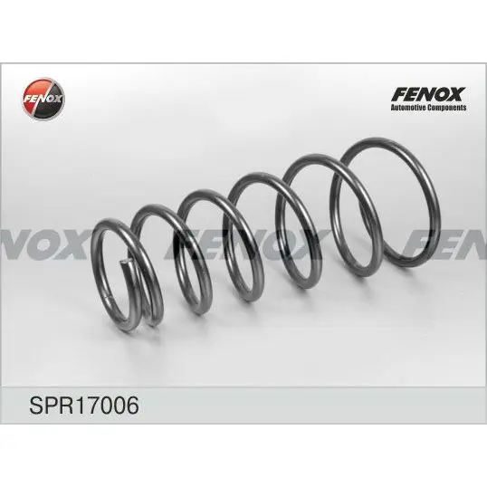 Пружина подвески KIA CERATO/SPECTRA 04- задняя FENOX SPR17006
