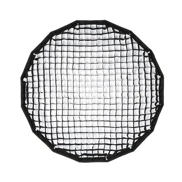 Godox P120L 120 см Глубокий параболический Bowens крепление портативный софтбокс+ сетка для P120 фотографии аксессуары - Цвет: Черный