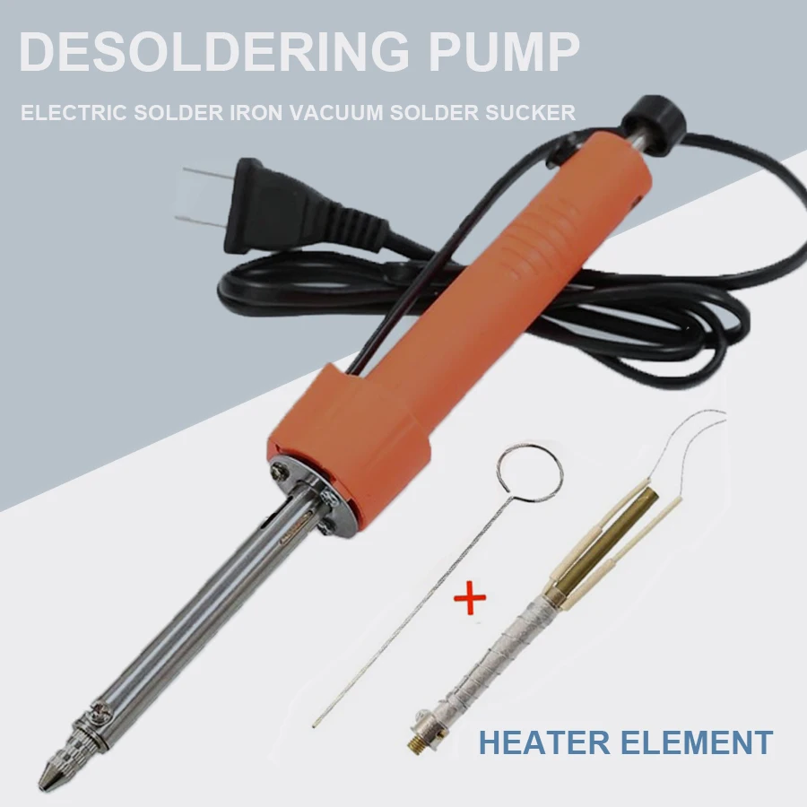 HDCSUN 30W 220V Electric solder iron Vacuum Solder Sucker Welding