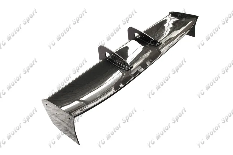 Universal Voltex Type 7 SWAN NECK Style 1600mm GT Wing Spoiler (Fits EVO7 8 9 GTR35 GT86 S2000 etc.) CF (6)