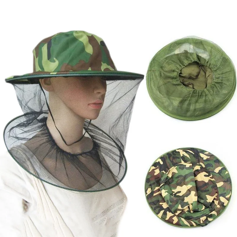 mosquito net on the head