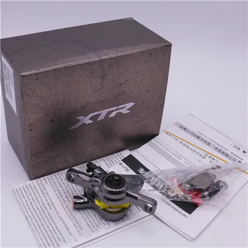 SHIMANO M9100 и M9120 горный велосипед MTB Гидравлический дисковый тормозной суппорт XTR BR-M9100 BR-M9120 - Цвет: M9100 with K02TI