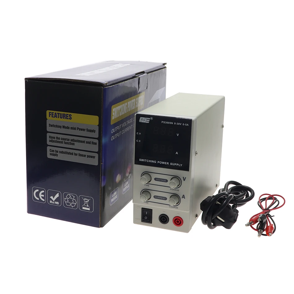 QJE PS3005N ps3005 DC Регулируемый источник питания для ремонта питание мобильного