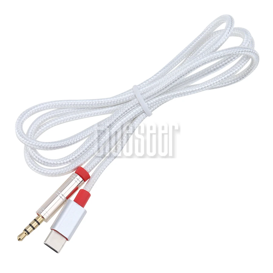 Type C to 3 5mm Headphone Jack 3 5 AUX USB C Cable for Huawei Oneplus Xiaomi Samsung Audio Type C Adapter 500pcs