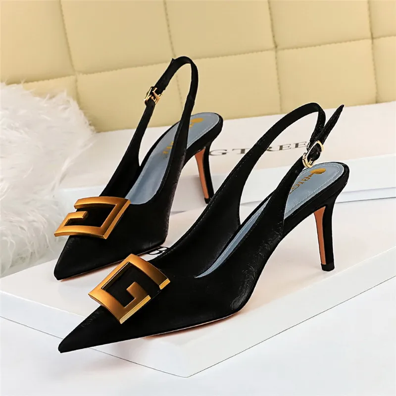 Plus Size 43 2023 Women Sandals OL Sexy Casual Heels Fashion Shoes