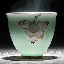 Керамическая ковшовая чашка фарфоровая посуда для напитков мастер-чашка кунг-фу чай владелец чашка чайная чаша чайная посуда