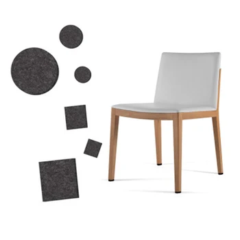 

Furniture Pads 9 Pieces Self Adhesive Felt Pads Cuttable Felt Chair Pads Anti Scratch Floor Protectors for Furniture Leg JS22