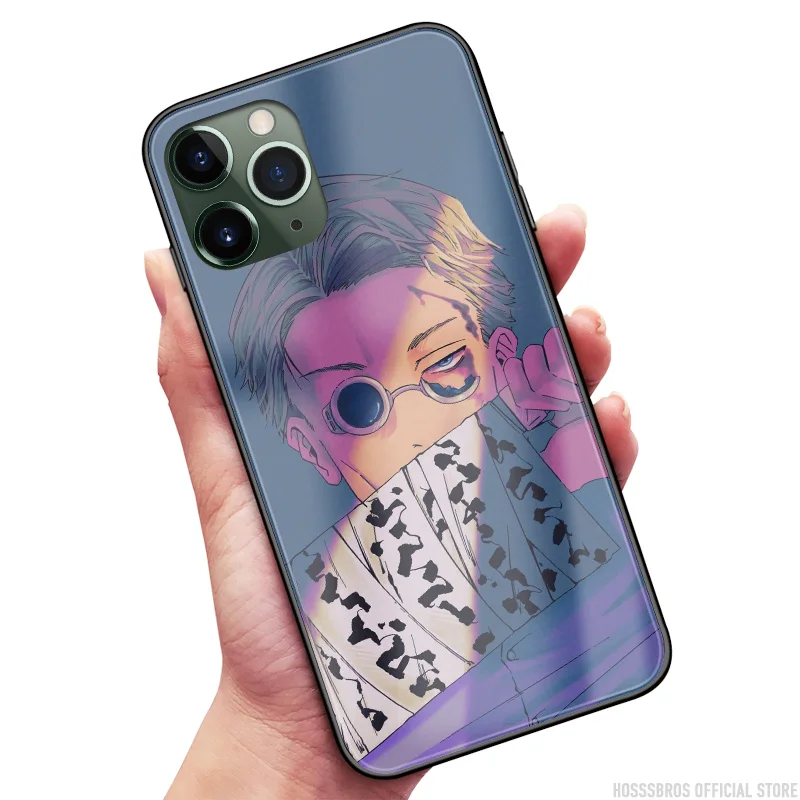 thin phone case Kento Nanami Cửu Âm Chân Kinh Kaisen Mềm Mại Kính Cường Lực Dành Cho iPhone SE 6 6S 7 8 Plus X XR XS 11 12 Mini Pro Max Ốp Lưng Điện Thoại Vỏ mous phone case