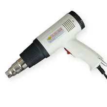 Городской горячий воздушный пистолет 1800 Вт AC 220V оттаивания Краски Удаления Высокой Температура Защитная Крышка Регулируемый автомобильный Фольга пистолет для обжига