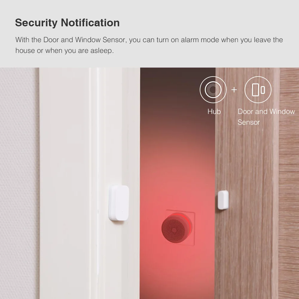 Aqara беспроводной датчик окна двери Zigbee подключение смарт-работа для Xiaomi mi дома/Android IOS/mi jia приложение управления/apple homekit