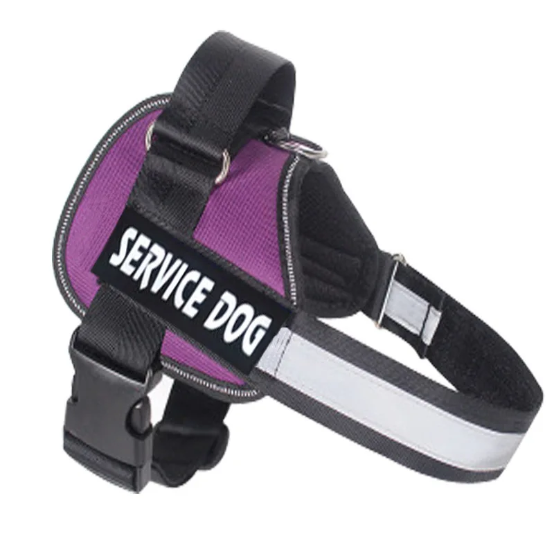 Adjustable Nylon Dog Harness Reflective Dog Collar Personalized Dog Harness and Leash Set Small Medium Large Dog Harness Vest