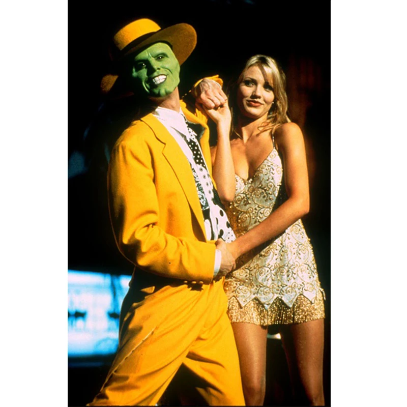 Halloween Mask-up Ball Green Mask-up Clothing Adult Mask-up Ball Halloween Mask-up Ball Movie Mask