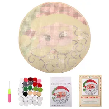 

1 Set Of DIY Kit Handmade Creative Interesting DIY Rug Kit for Home Christmas
